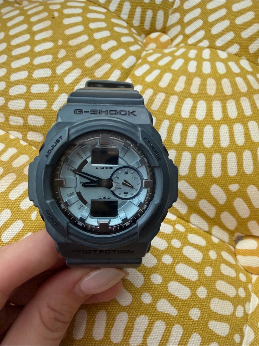 G-Shock Blue Analog-Digital Sport Watch